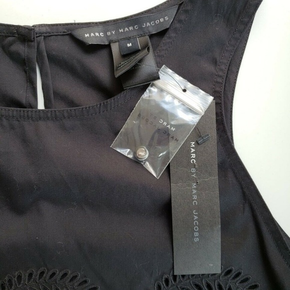 Marc by Marc Jacobs Top Shirt Blouse - Black - Picture 3 of 5